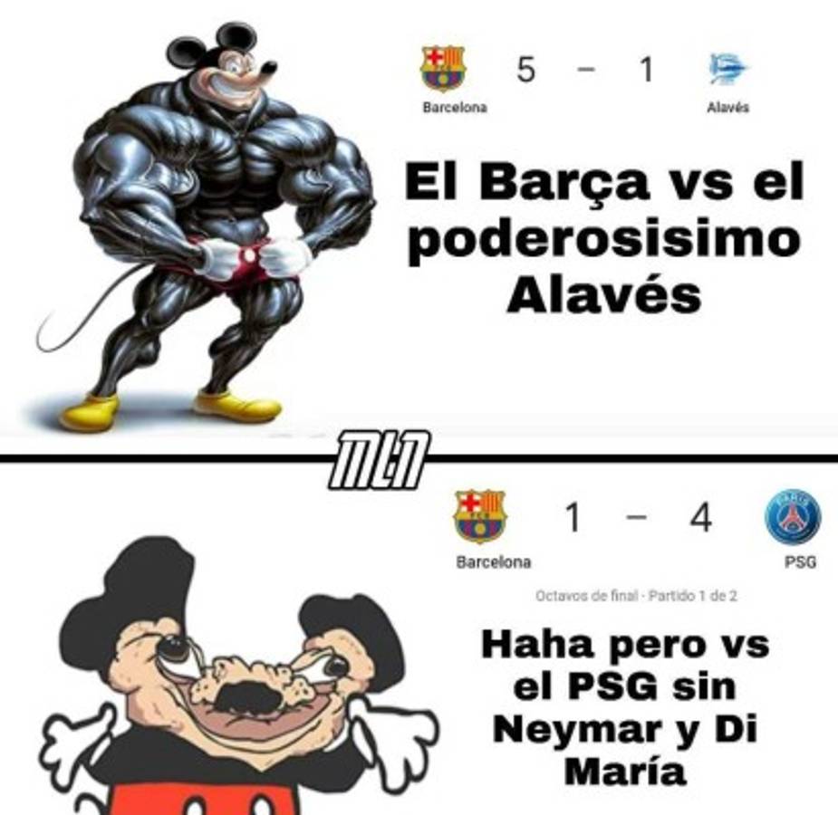 Los memes destrozan al Barcelona y a Messi tras ser goleados por el PSG en el Camp Nou
