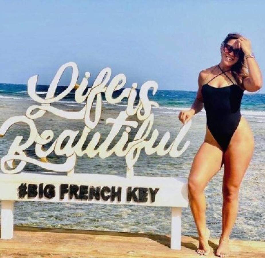 La chica fitness de Roatán que roba suspiros: hincha del Olimpia, empresaria y su fantasía con un exfutbolista