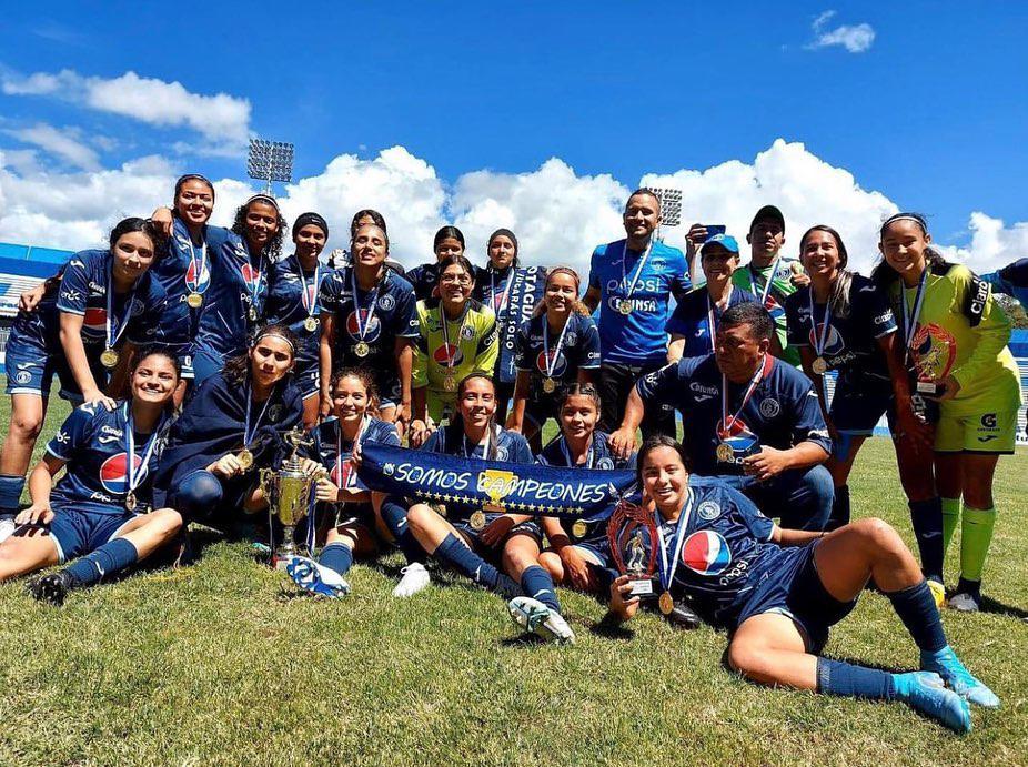 Motagua es el equipo femenino mejor estructurado. Cuentan con el apoyo total de la institución masculina.