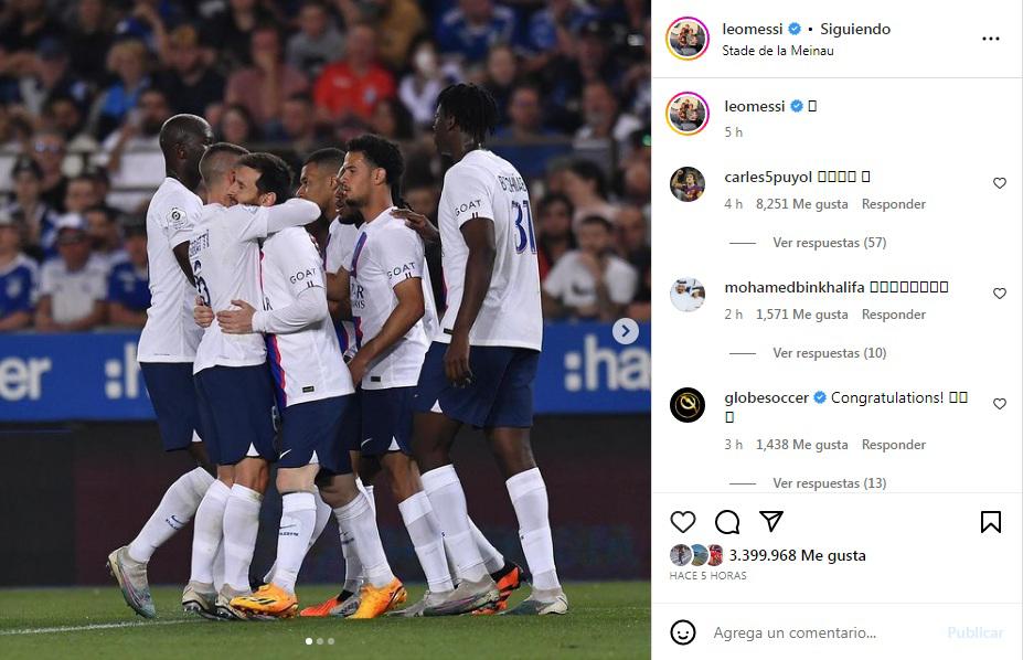 Messi hace arder al PSG con mensaje después de ganar su último título de campeón en Francia: Solo una copita