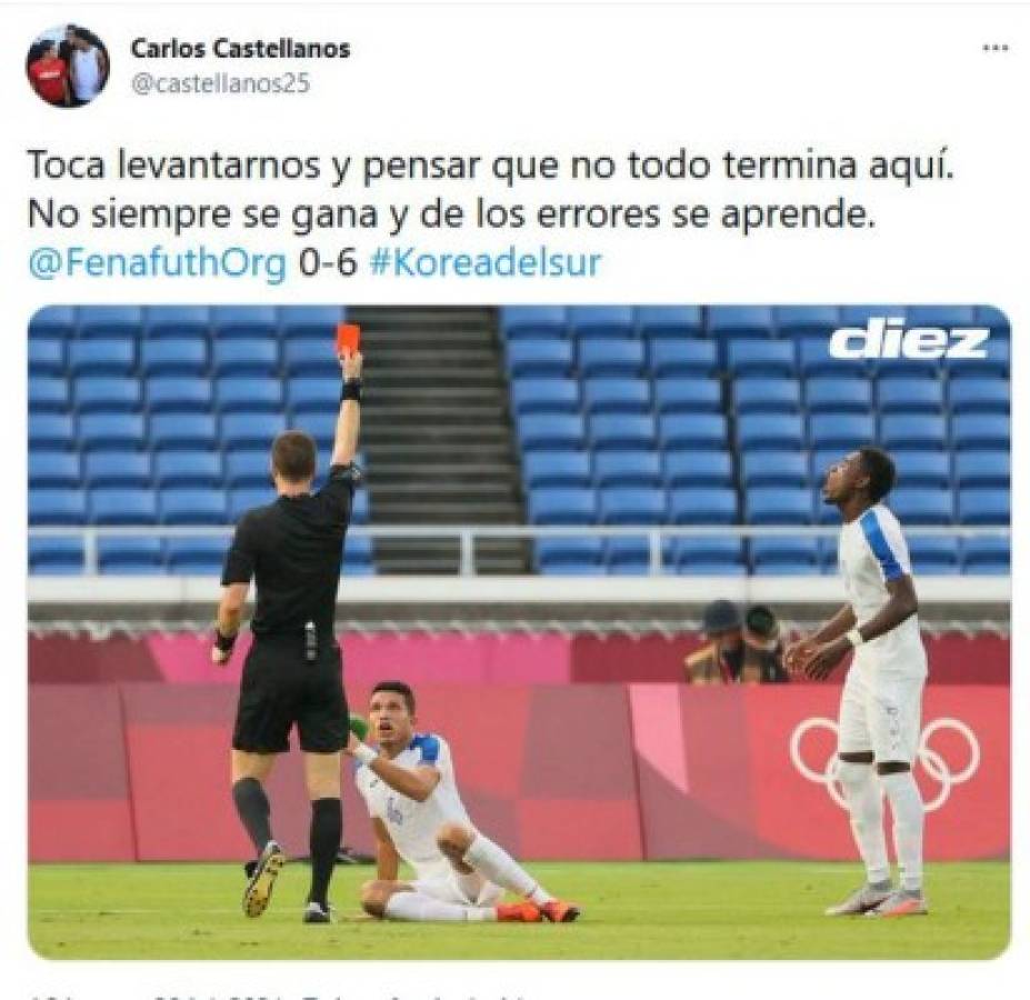 'Terror en Yokohama': goleada, baño de críticas en redes y polémica arbitral en eliminación de Honduras en Tokio