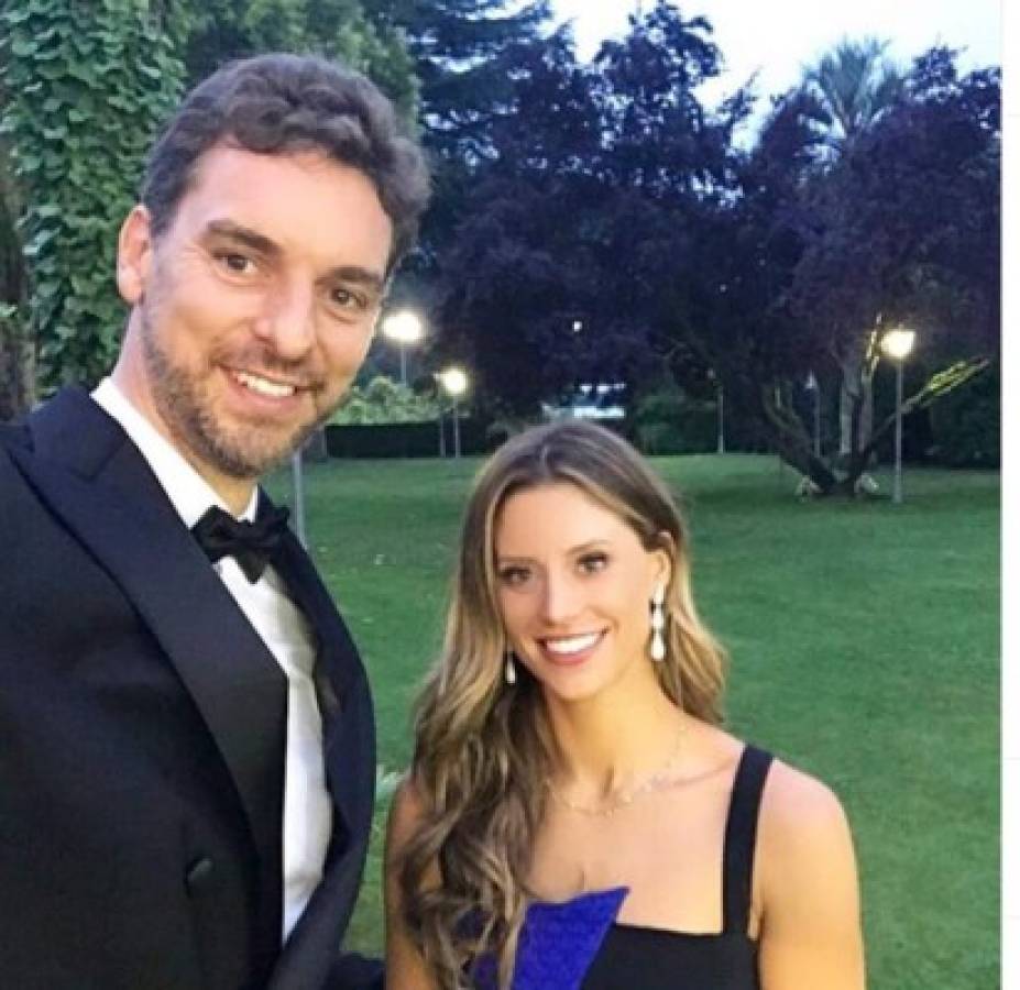 La boda íntima y secreta de Pau Gasol con la hermosa periodista Catherine McDonnell