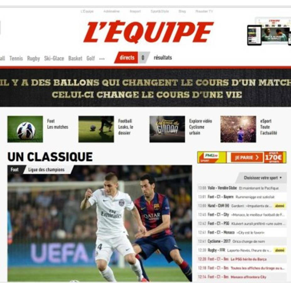 Prensa sobre la Champions: Hueso duro para el Barça, perla para Madrid