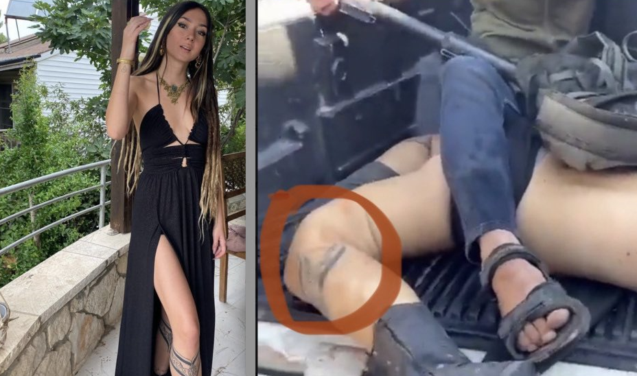 La mujer que Hamás exhibió como trofeo de guerra: asistía a un festival de música por la paz