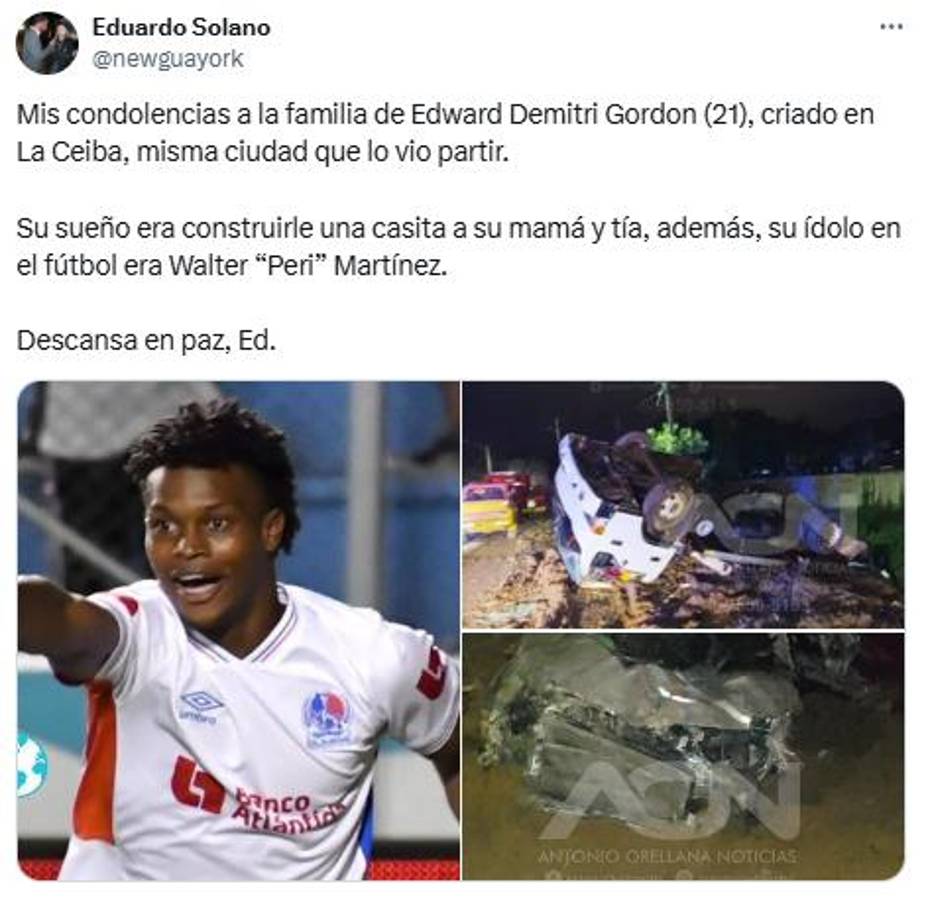 “Su sueño era construirle una casita a su mamá”: jugadores y prensa deportiva reaccionan por la muerte de Demetri Gordon