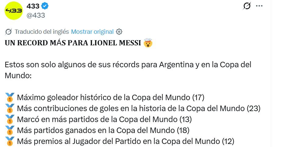 Habló dios, 5 récords y Liberman se desahoga: Prensa se rinde por Messi