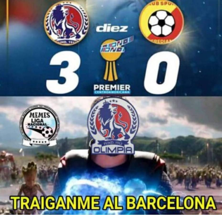 Los memes destrozan a Olimpia luego de perder ante Comunicaciones