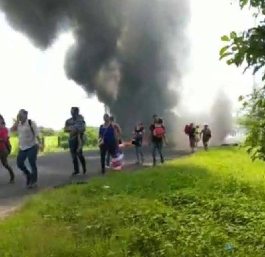 FOTOS: Hondureños salen a protestar en varias ciudades del país