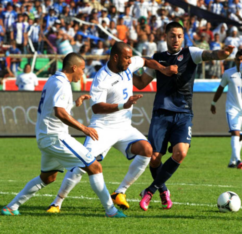 Selección de Honduras ganó a Estados Unidos 2-1