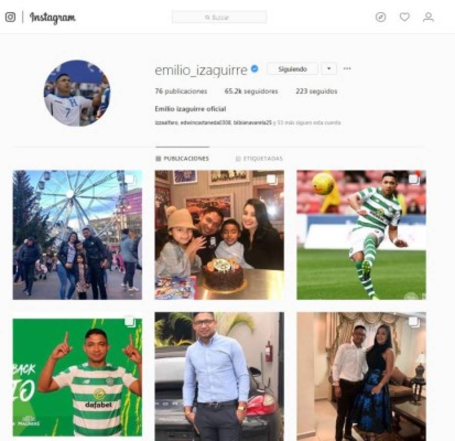 Los jugadores hondureños con más seguidores en Instagram