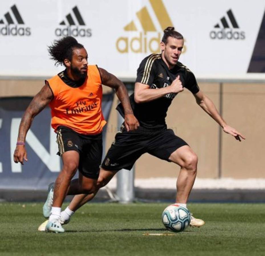 FOTOS: Nuevo integrante, una baja y la 'jugadita' de James en el entrenamiento del Real Madrid  