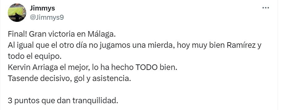 “Estoy enamorado del fichaje de Kervin Arriaga”: aficionados del Zaragoza y periodistas llenan de elogios al hondureño tras victoria contra Málaga