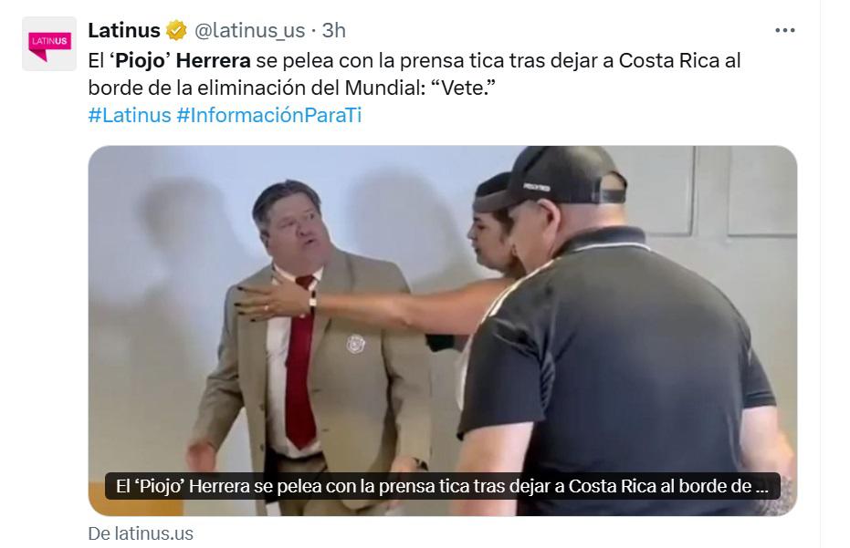 Faitelson aniquila al Piojo Herrera tras debacle de Costa Rica y rozar la eliminación
