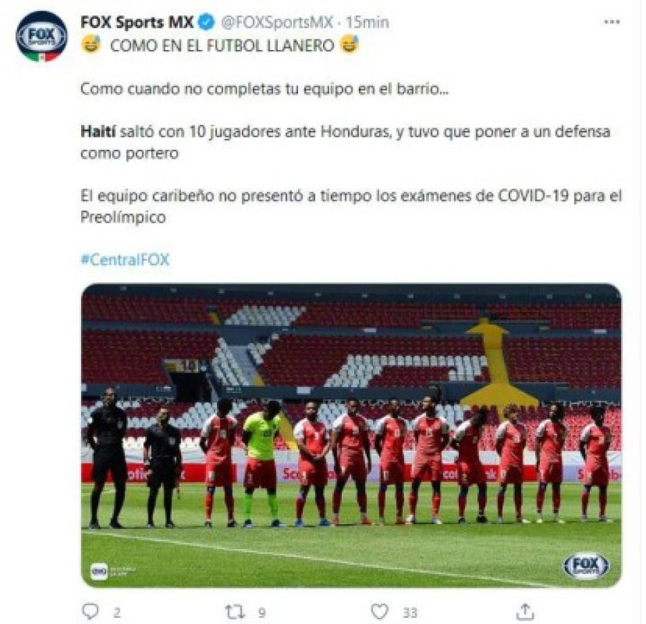 Lluvia de críticas a Concacaf por alineación incompleta de Haití contra Honduras: 'Estamos retrocediendo'