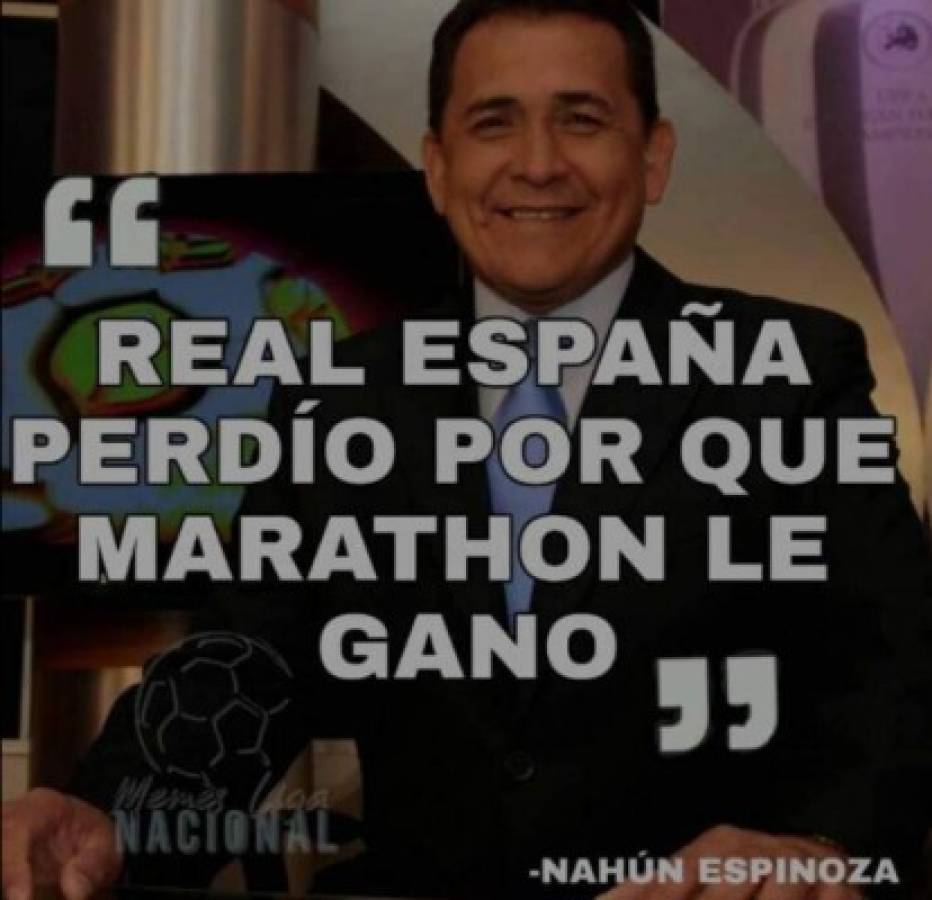 Los memes liquidan a Real España tras ser goleado por Marathón en el Apertura 2020