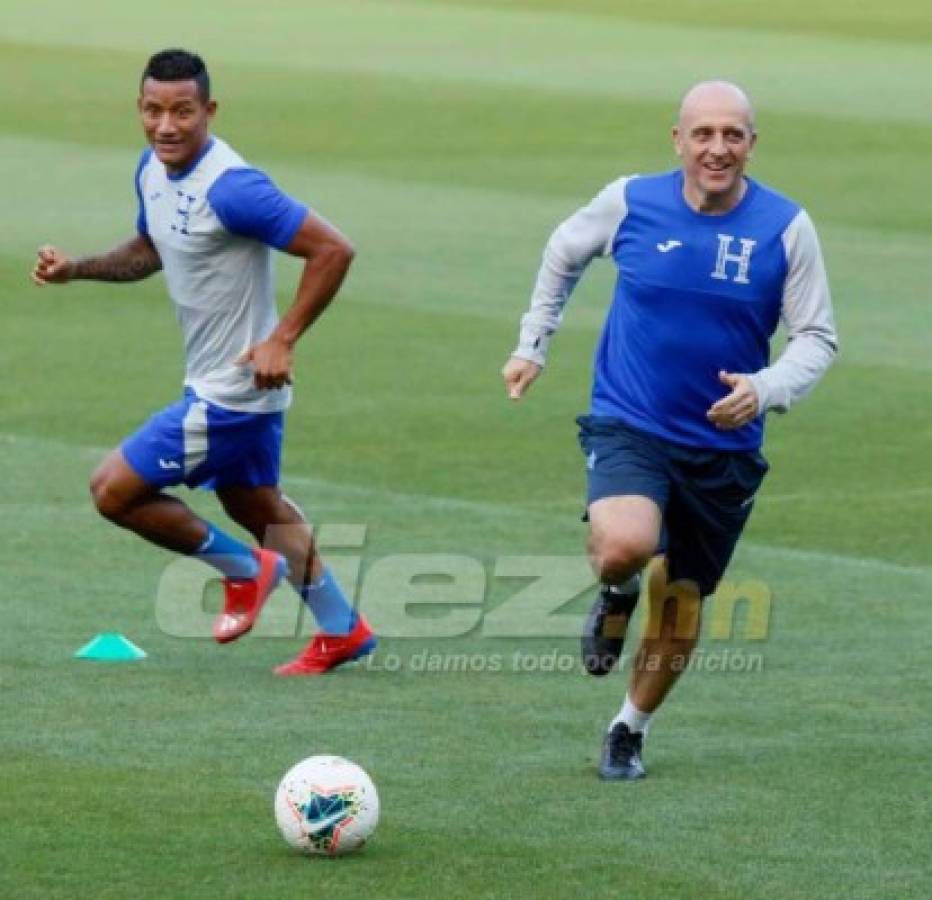 Sonrisas y renovado ambiente en la Selección de Honduras previo a El Salvador