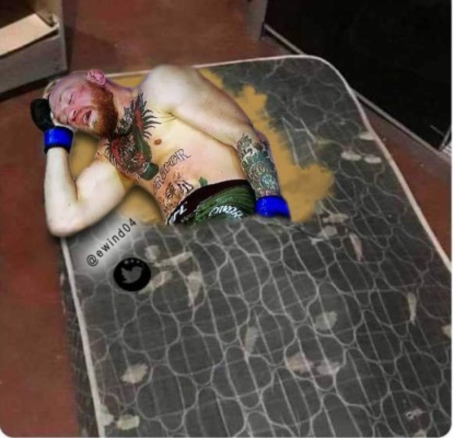 'Lo mandó a dormir': Los memes destrozan a McGregor por la derrota en su regreso a la UFC