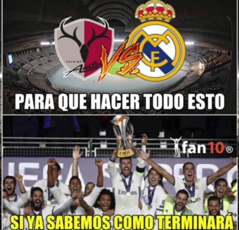 Memes: Destrozan al Real Madrid por ganarle a un débil Kashima en el Mundial de Clubes