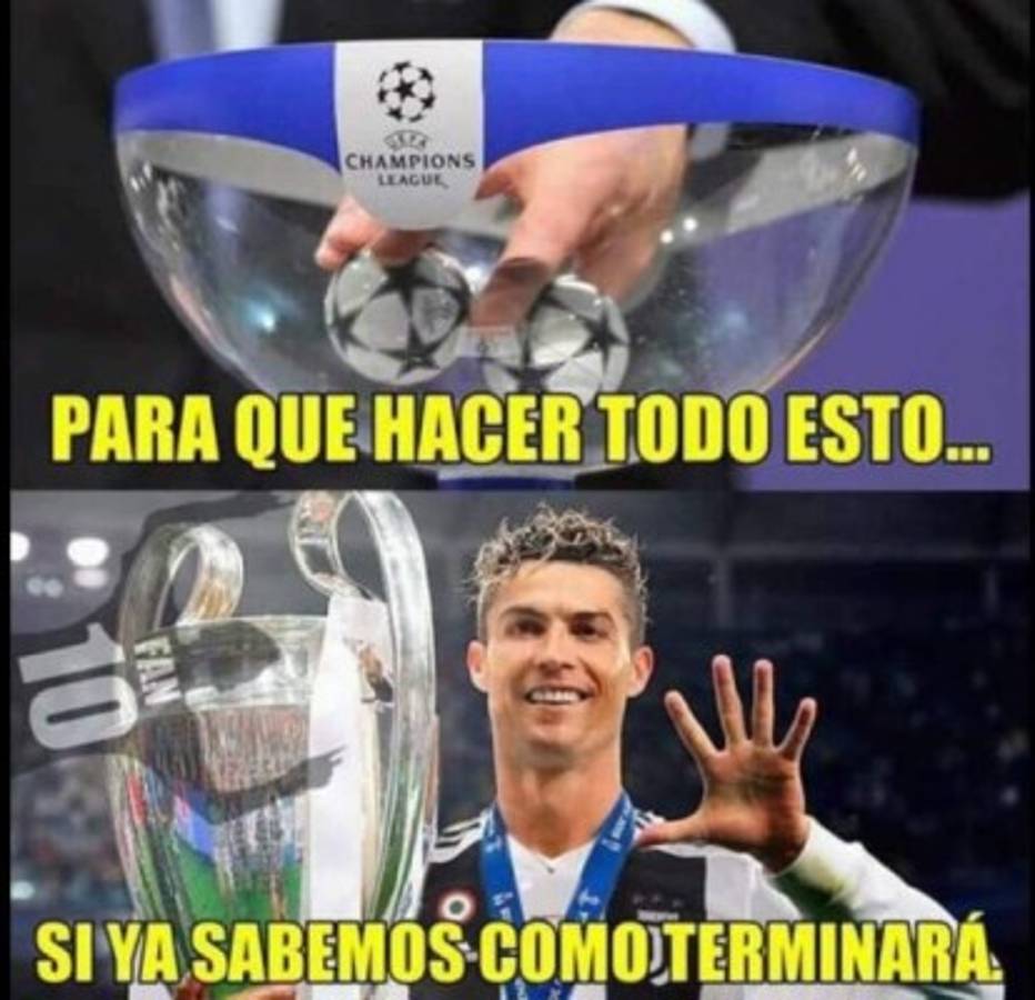 Los memes del sorteo de la Champions League donde destrozan al Real Madrid