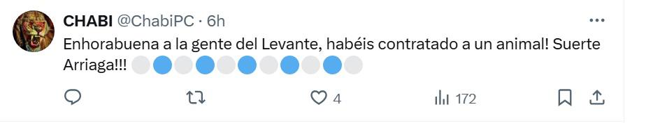 Le pone garra y corazón: aficionados se rinden ante el fichaje de Kervin Arriaga con el Levente