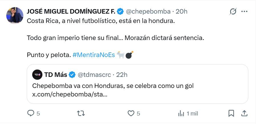 ChepeBomba dio su pronóstico del Honduras vs Costa Rica en eliminatoria y ticos rezan por futbolista lesionado: Kendal Waston tiene 52 goles