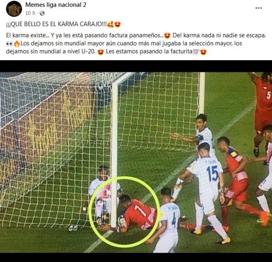 ¡No perdonan a los panameños! Los jocosos memes que dejó la clasificación de Honduras al Mundial Sub-20 de Indonesia 2023