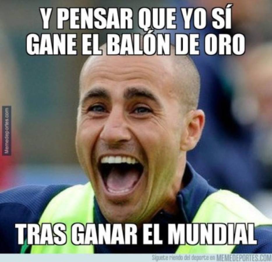 Los otros memes que dejó la gala del Balón de Oro y que no has visto