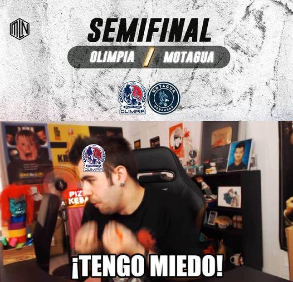 Los memes no perdonan al Olimpia tras conocer que jugará ante Motagua en semifinales y el Victoria tampoco se salva