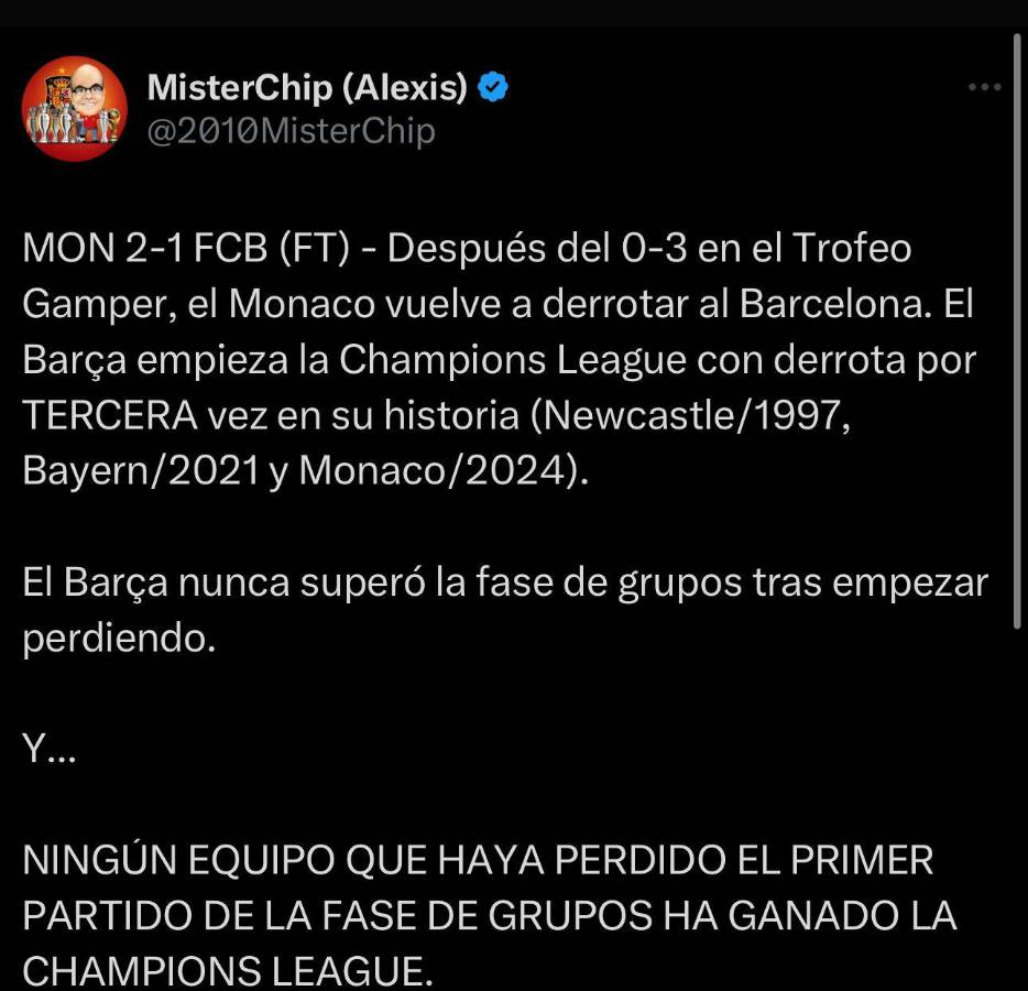 “Aparecen los fantasmas” “De vuelta a la tierra”: la reacción de la prensa tras la caída del Barca ante Mónaco en Champions