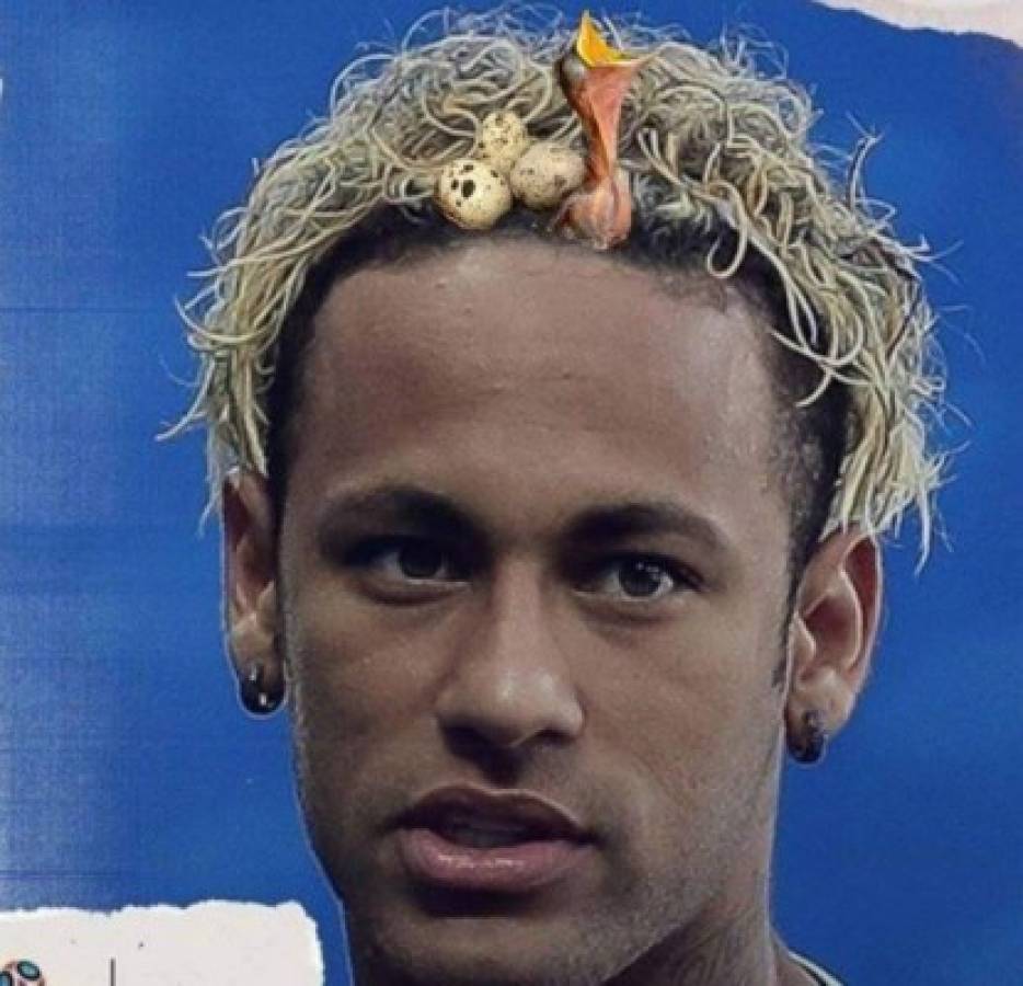 ¡Qué memes! Se burlan del nuevo peinado de Neymar en las redes sociales