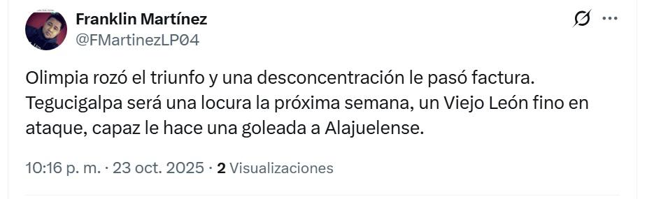Olimpia se lleva la ventaja, el Morera Soto es de entrenamiento para el León: la prensa catracha y tica opinó con el Alajuelense vs Olimpia