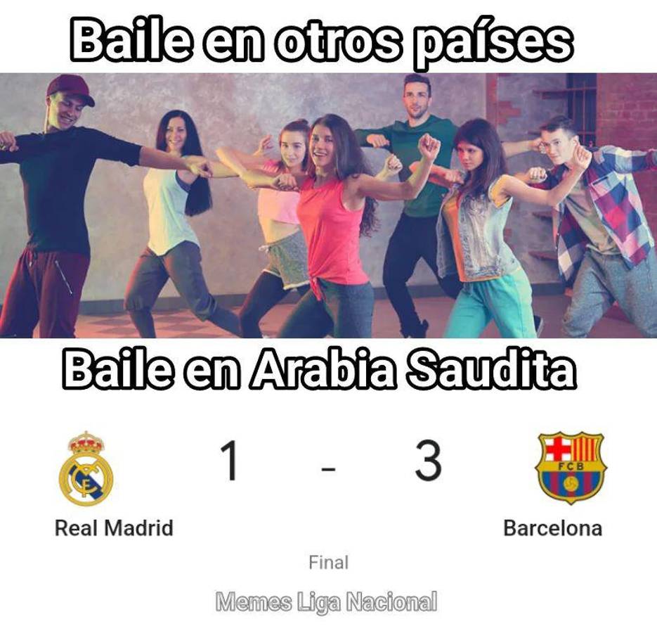 ¡Hasta Shakira! Barcelona se quedó con la Supercopa española y los memes despedazan al Real Madrid