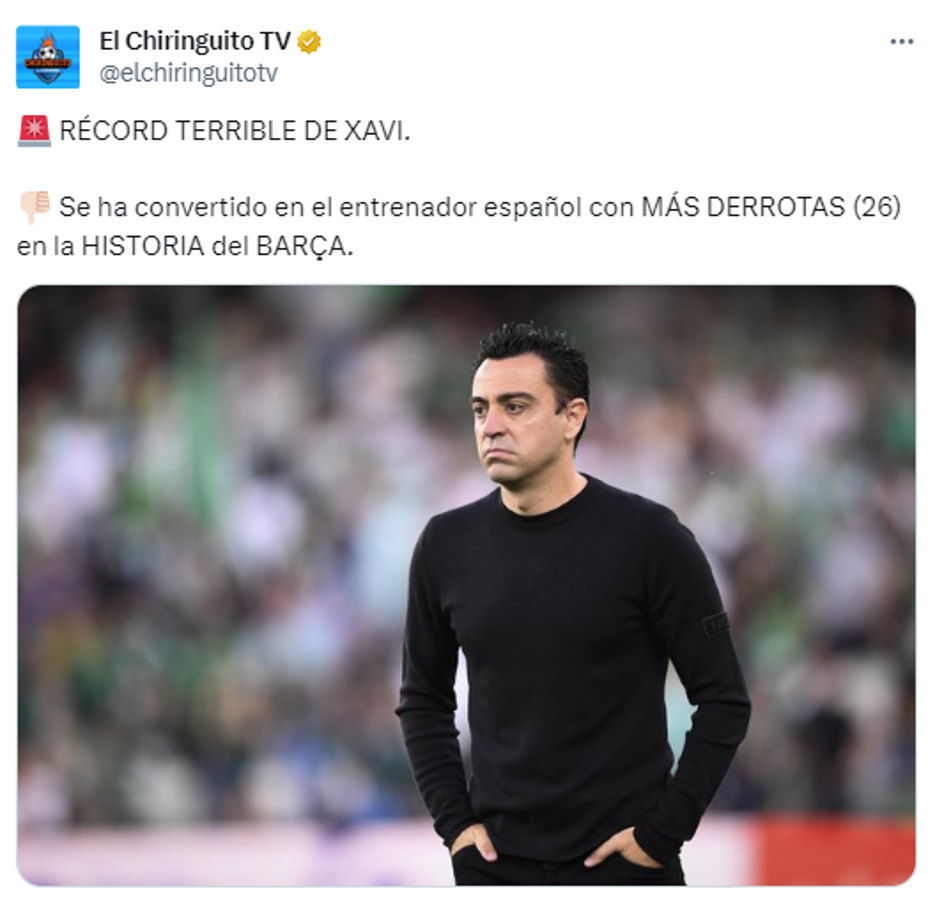 Xavi se va del Barcelona en junio y la prensa reacciona: “Se acabó la farsa; adiós a LaLiga”