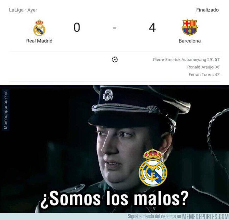 De ser el patio de Messi al de Xavi: Los nuevos y jocosos memes tras la humillación del Barcelona al Real Madrid
