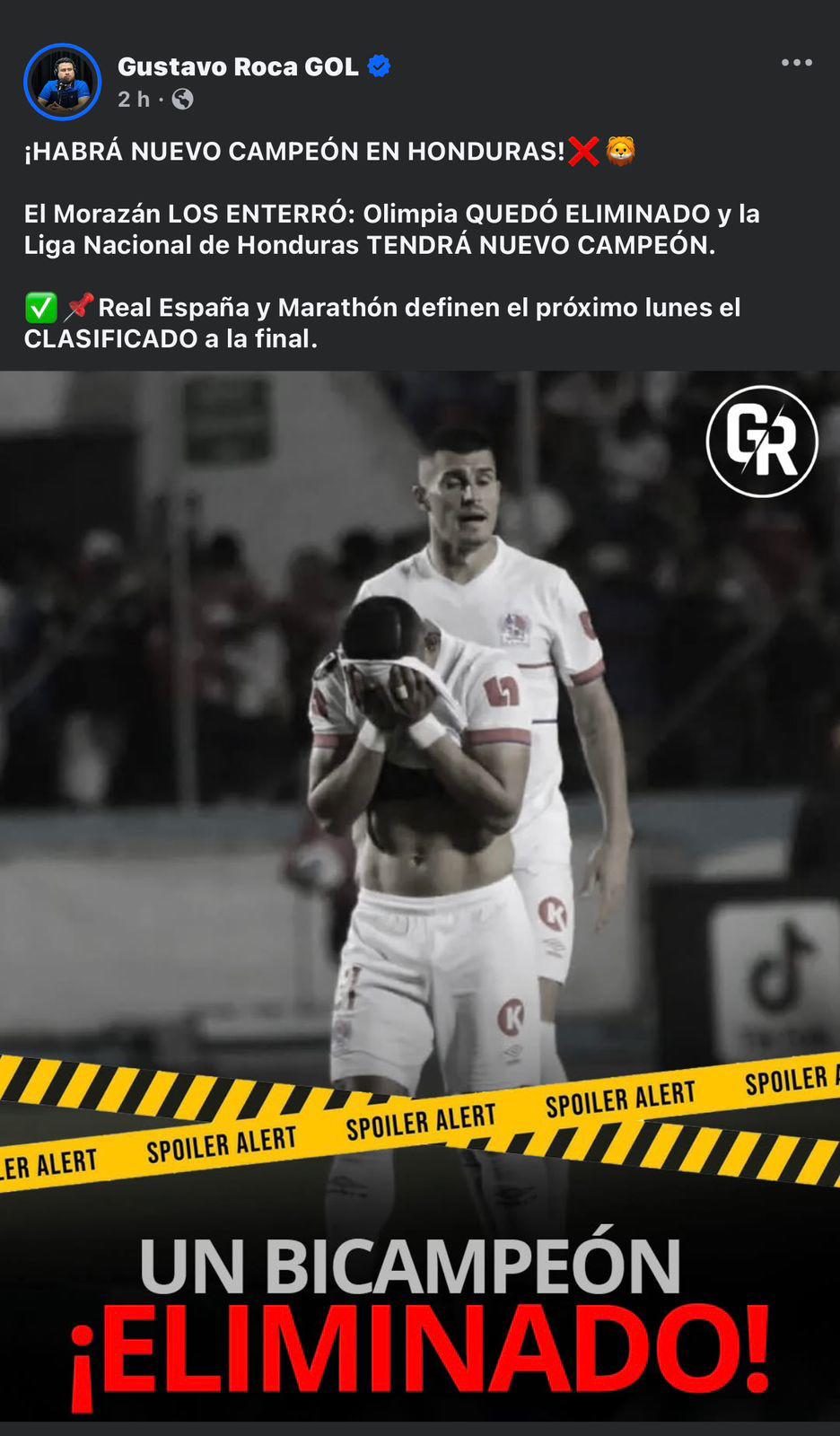 Nada de polémica: prensa reacciona a la eliminación del Olimpia ante Marathón