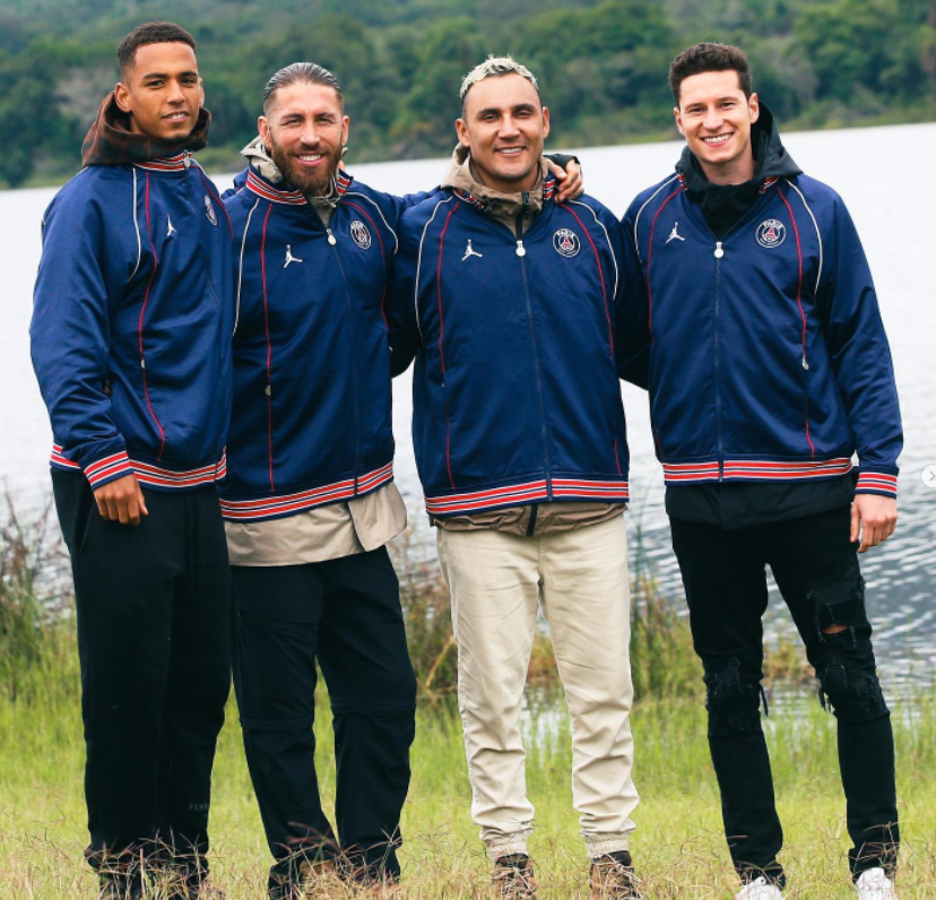 Con elefantes y gorilas: las imperdibles fotos de Sergio Ramos y Keylor Navas en uno de los países más exóticos del mundo