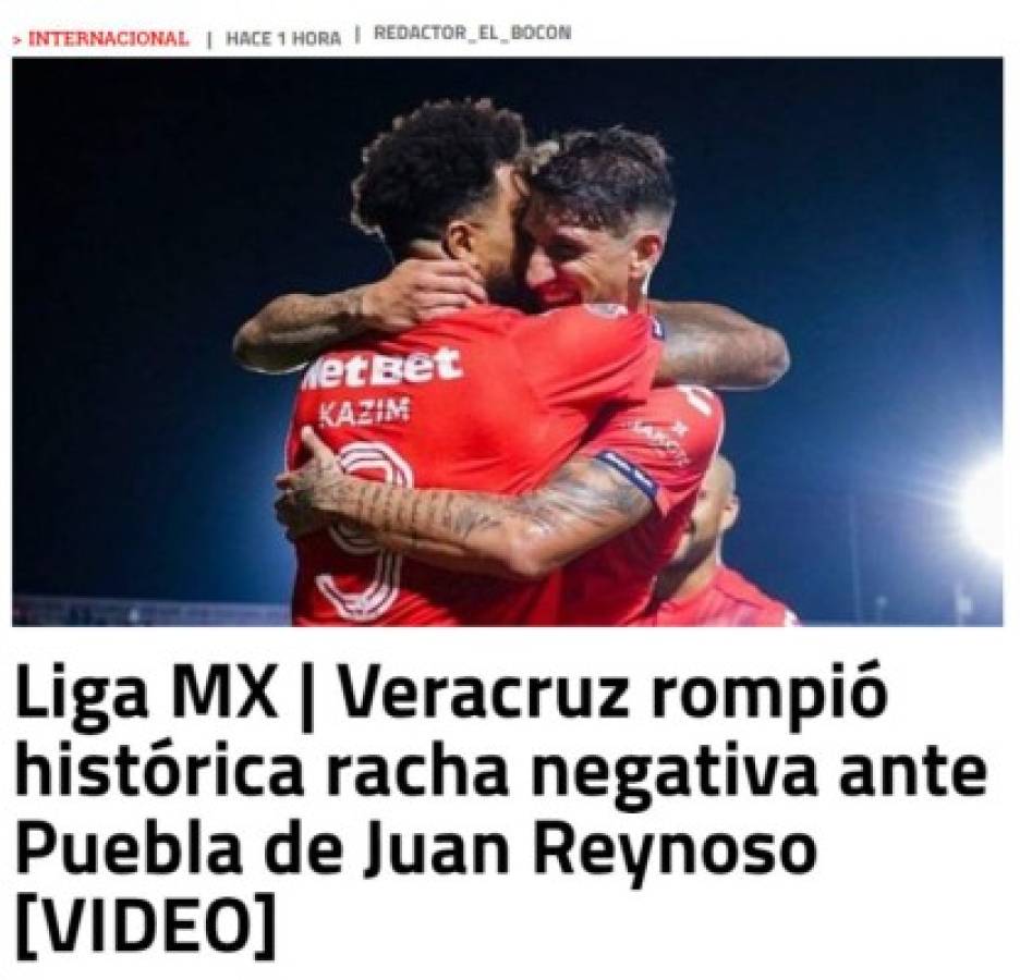 Liga MX: Así reacciona la prensa y otros equipos tras el triunfo de Veracruz ante Puebla