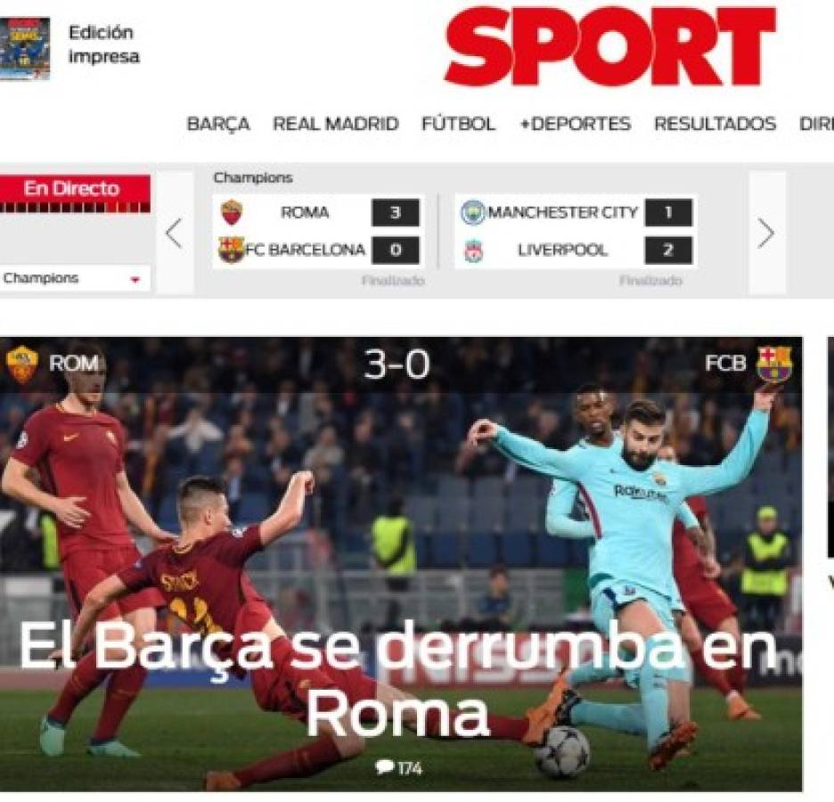 La prensa internacional no perdona al Barça: 'Papelón histórico'