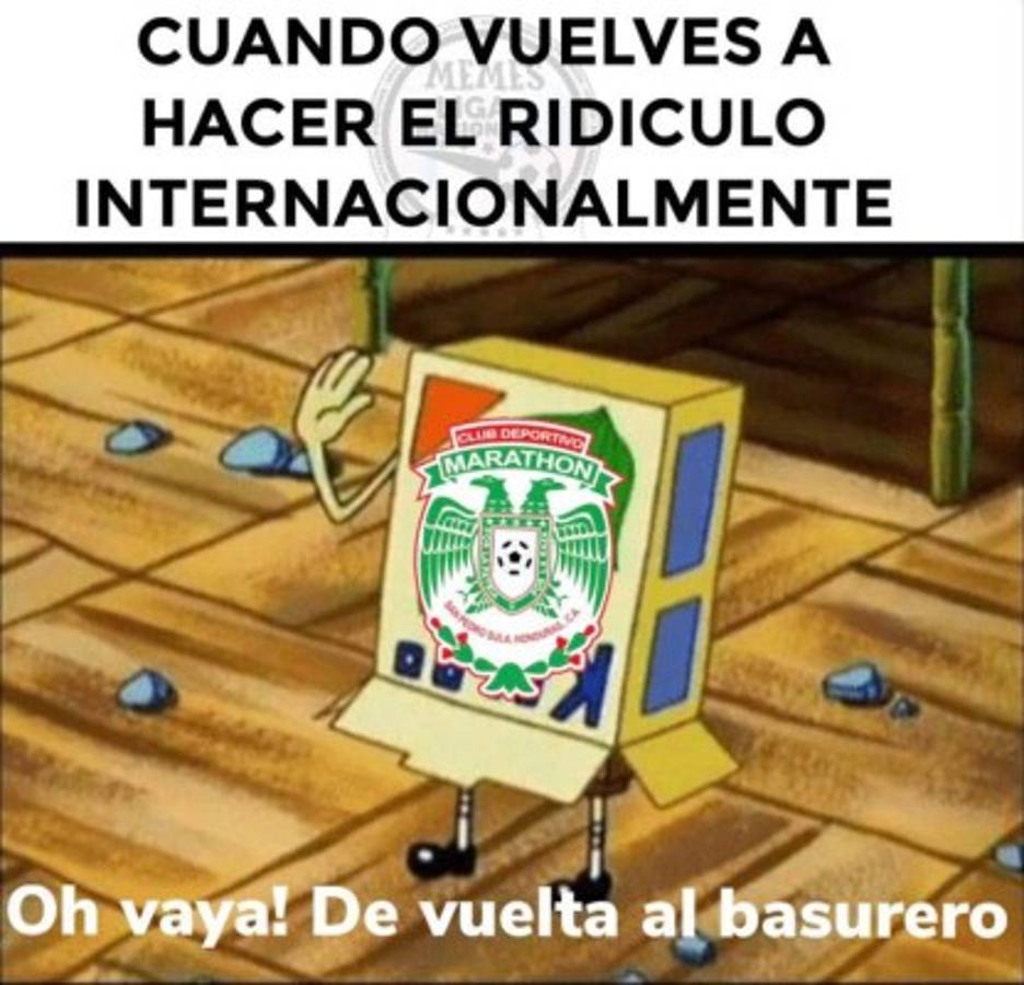 Los memes liquidan a Marathón tras quedar eliminado de la Liga Concacaf ante Comunicaciones
