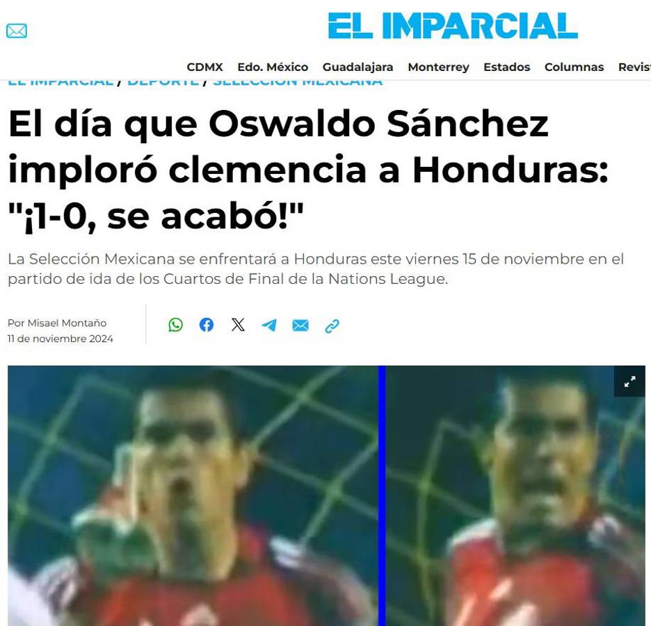 Chino Huerta, Oswaldo Sánchez, arbitraje y “el Morazán, una pesadilla”: así palpita la prensa mexicana el juego contra Honduras