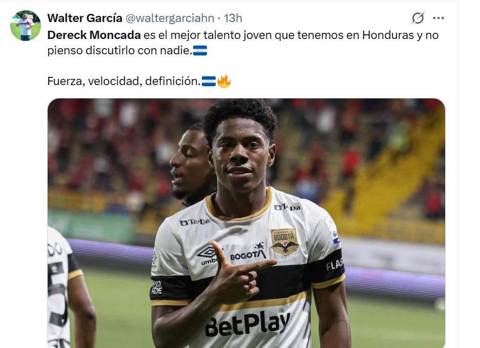 En Italia y Brasil lo destacaron: Honduras tiene una joya, Que Francis logre esa dupla con Keyrol Figueroa, las opiniones sobre Dereck Moncada