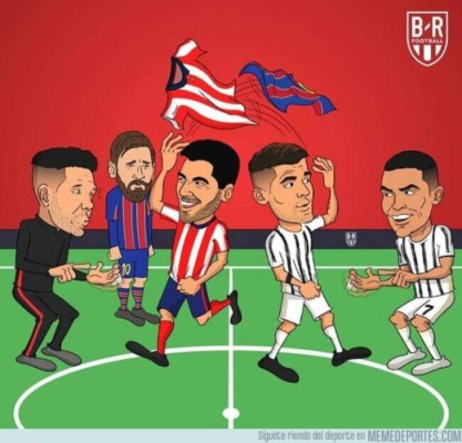 Los memes destrozan al Barcelona y a Luis Suárez tras su fichaje por el Atlético de Madrid