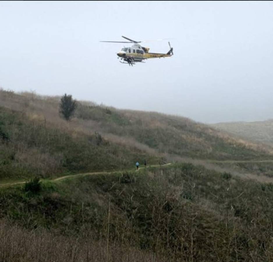 Las primeras imágenes del momento cuando se estrella el helicóptero de Kobe Bryant