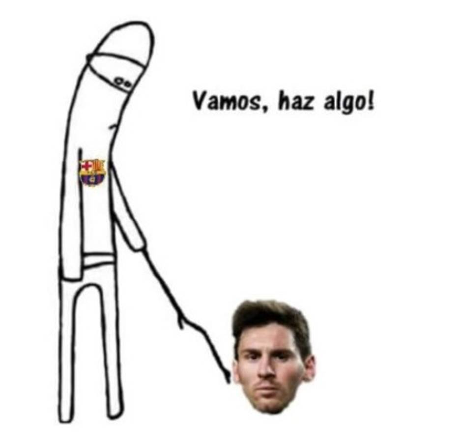 Los humillantes memes del empate del Barcelona ante el Lyon en Champions