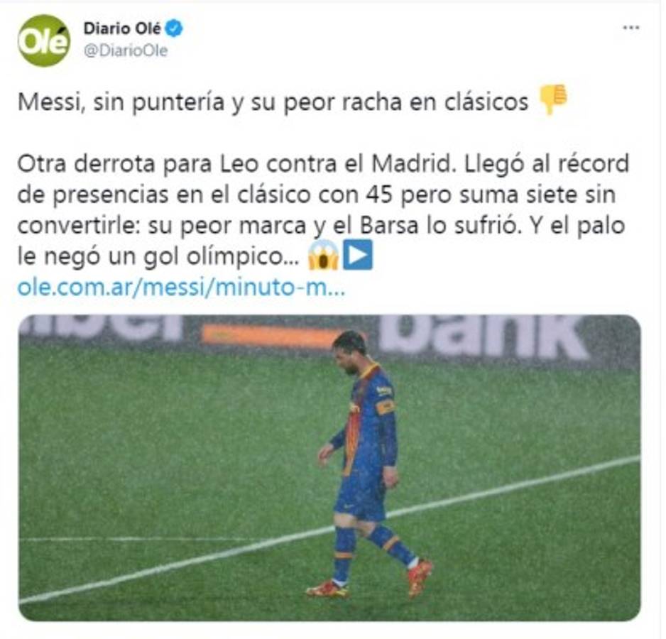 'A estos no hay quien los hunda', prensa mundial tras la victoria del Real Madrid sobre Barcelona