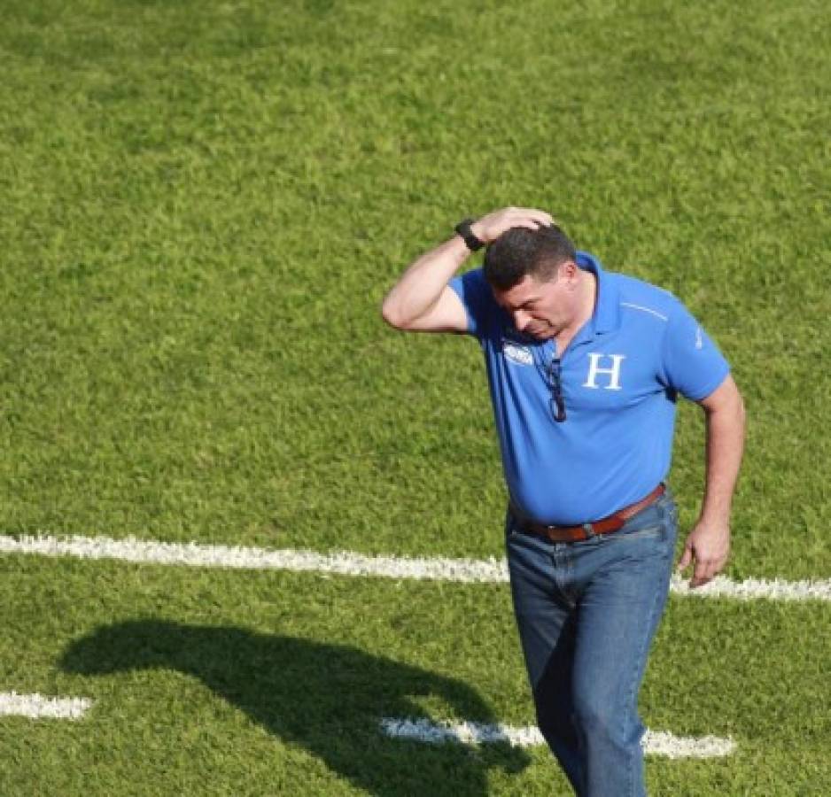 Fotos: Luis Suárez vuelve al estadio Olímpico, un lugar donde vivió grandes momentos con Honduras