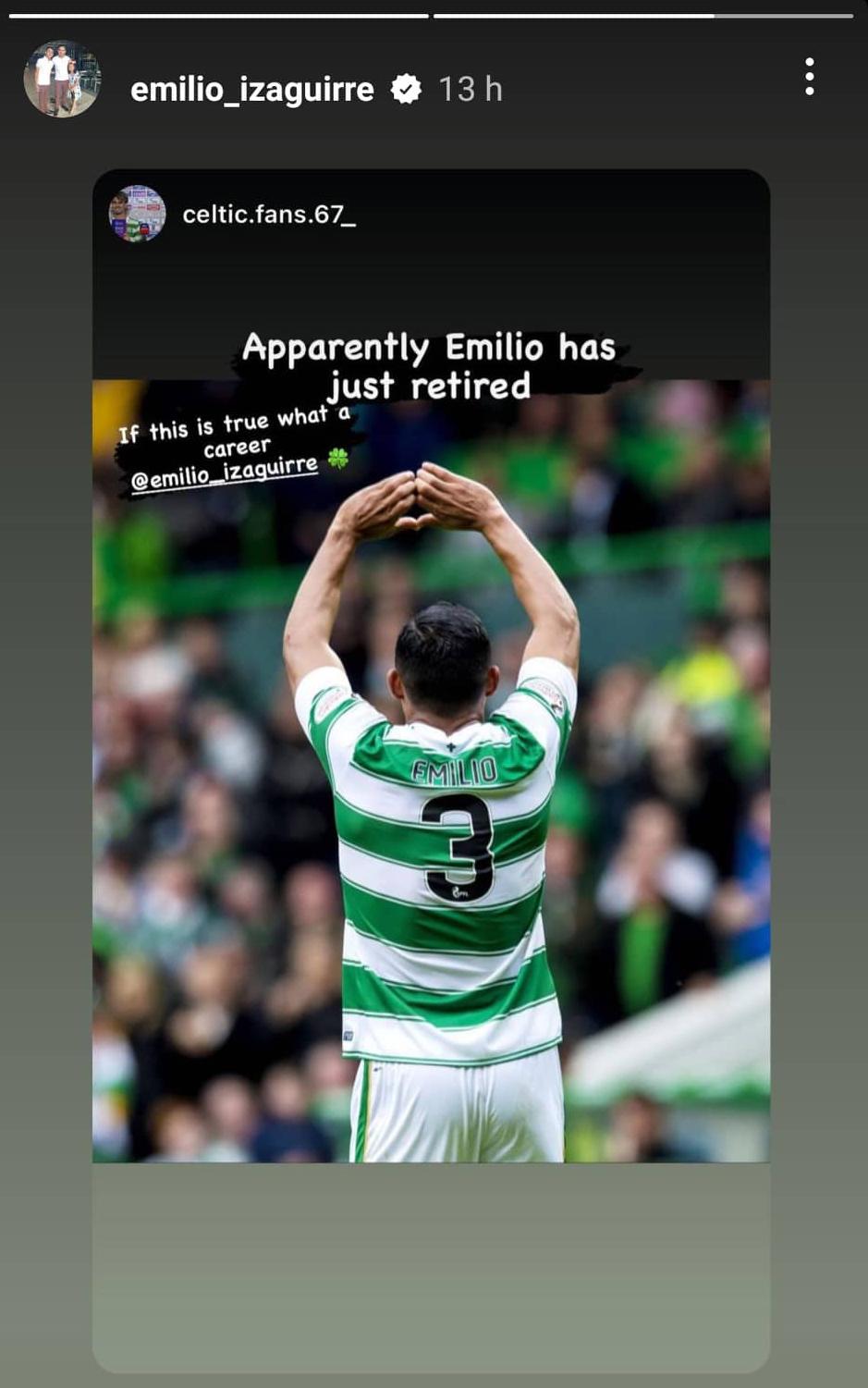 ¿Se retira? El sentido mensaje de Emilio Izaguirre tras no entrar en los planes de Marathón para el Apertura 2022