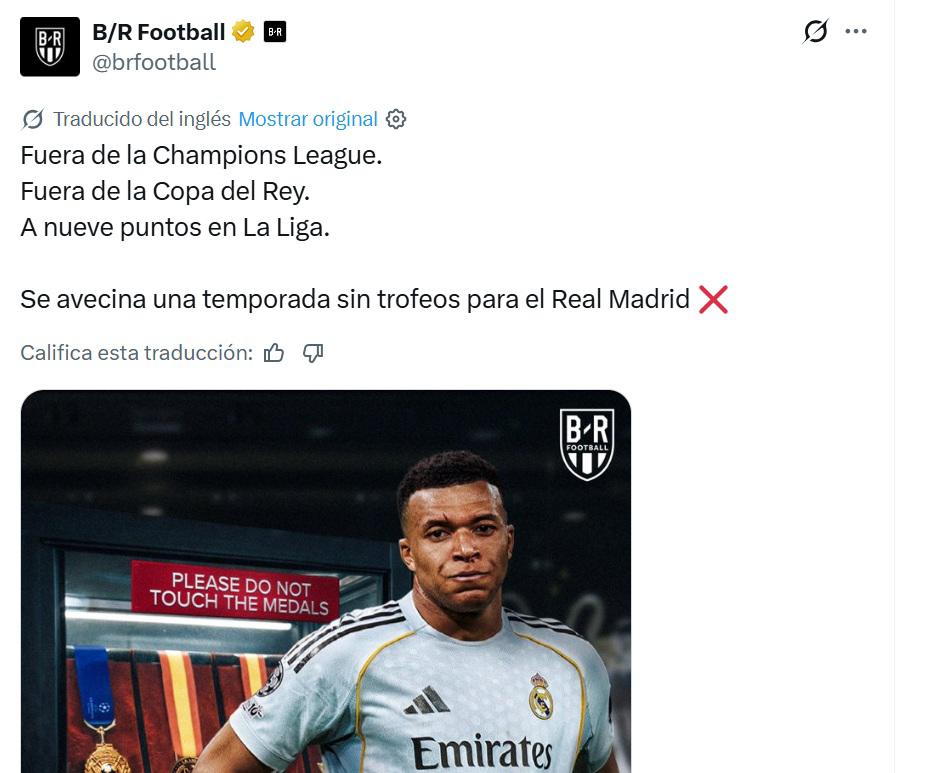Nadaplete y Triste temporada: Prensa mundial atacan a Mbappé, Vinicius, Camavinga y Real Madrid