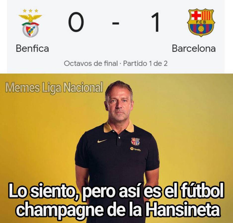 Szczesny Balón de Oro: los memes que dejó el triunfo de Barcelona ante Benfica en la Champions