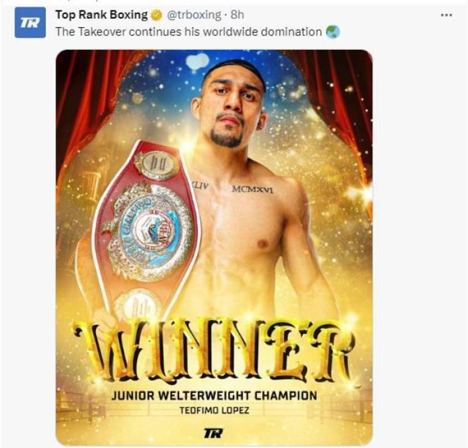 Teófimo López retuvo la corona con polémica y la prensa reacciona: “Defensa exitosa” y “Jamaine Ortiz fue robado”